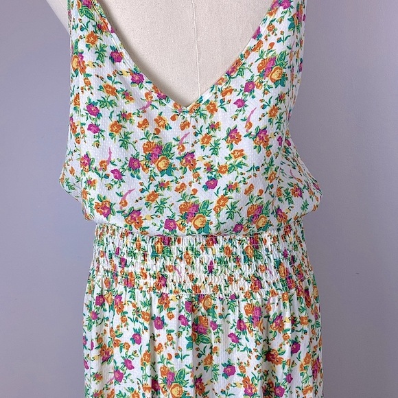 Cynthia Rowley 2 piece set tank top and maxi skirt size small floral print - Picture 8 of 16